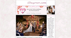 Desktop Screenshot of ido4ever.com